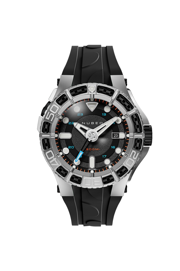 Manta Automatic Limited Edition Black / Silicone Black Dial