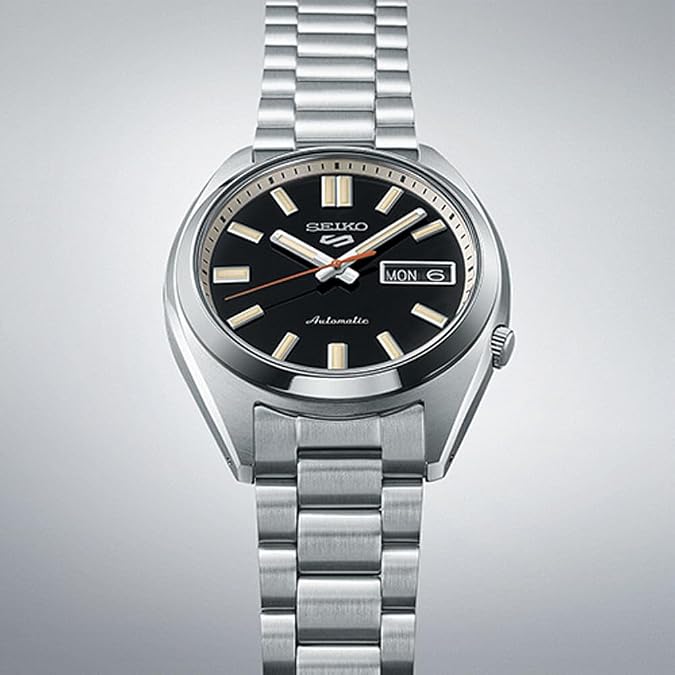 5 Sports SNXS Black Dial / Stainless Steel Bracelet Black Dial