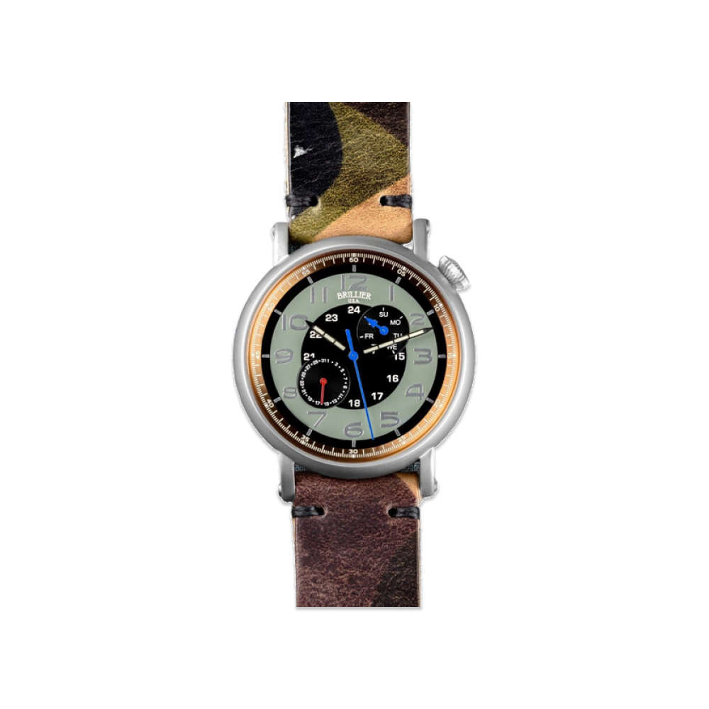 AMERICANA 'INFANTRY' Inspired by a US Vintage Military Watch | Gray/Black Dial
