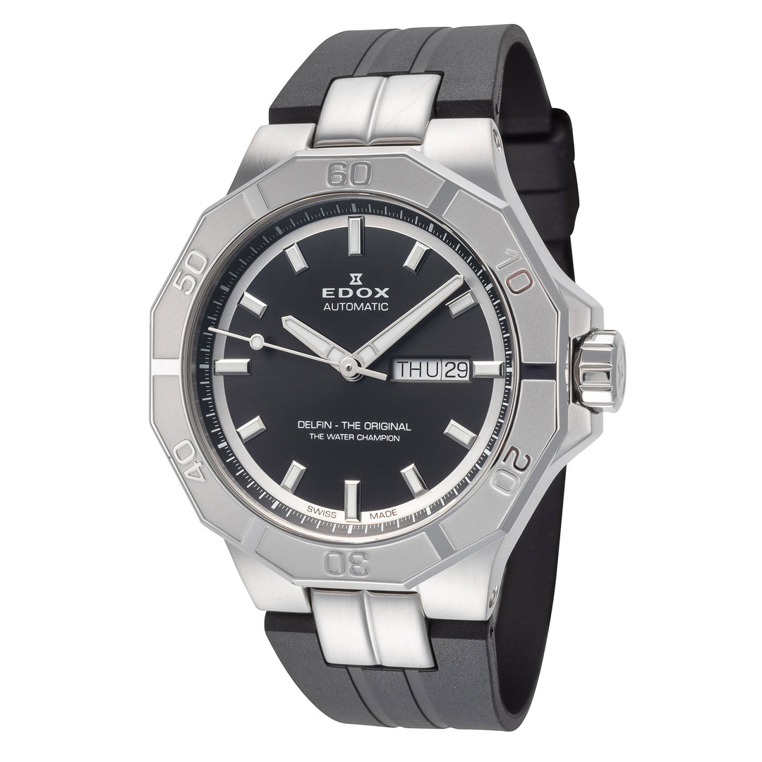 Delfin The Original 43mm / Black / Black | Black Dial
