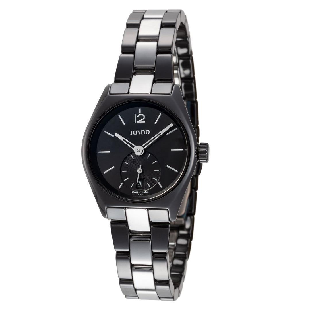 True Specchio 26.1mm / Black / Black and Silver | Black Dial