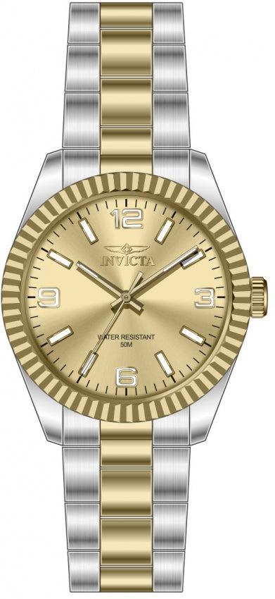 Specialty Gold Dial / Two-Tone Silver-Gold Stainless Steel Bracelet Gold Dial