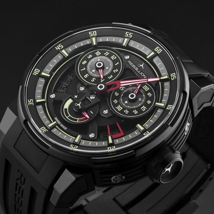 Predator 2.0 RBPR2REG.TB.BK / Black Red | Black Red Dial