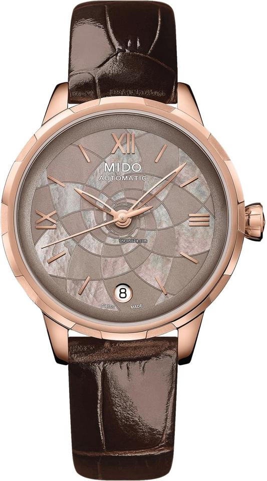 Mido 34mm / Brown | Brown Mother-of-Pearl Dial