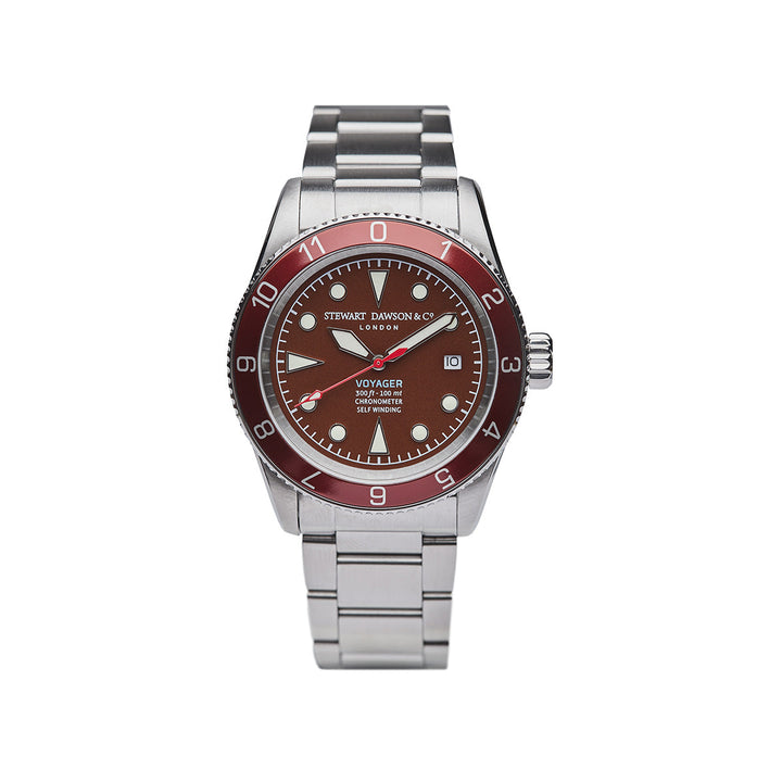Voyager Ref. 1919.A.SS.04 - Brown | Brown Dial