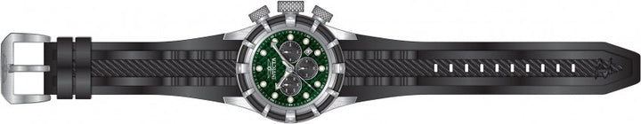Bolt Men Green Dial / Black Silicone Strap Green Dial