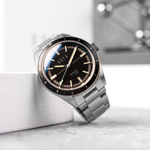 Dufa Freitaucher Automatic Black | Black Dial