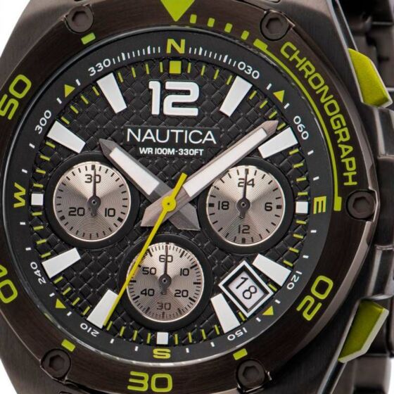 SPORTY Gunmetal / Stainless Steel | Black Dial