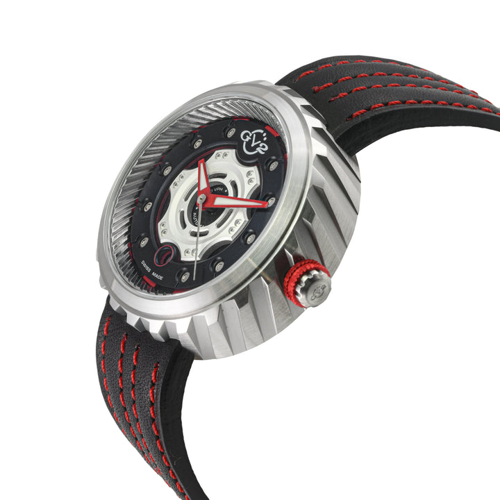 Motorcycle - Sport GV2 Swiss Made Automatic, Black Dial with multi-layers repres