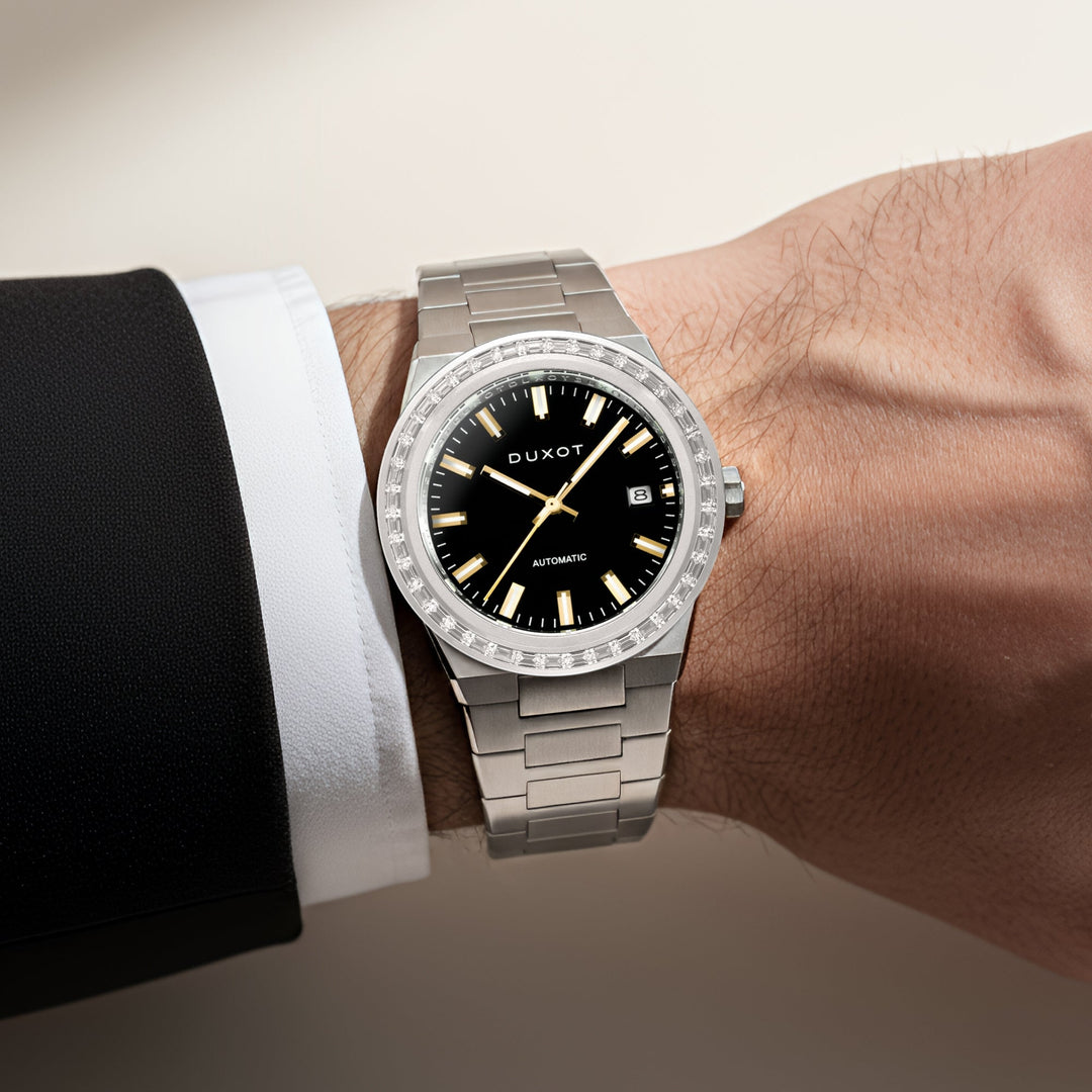 Alicante Rainbow Automatic Black / Stainless Steel | Black Dial