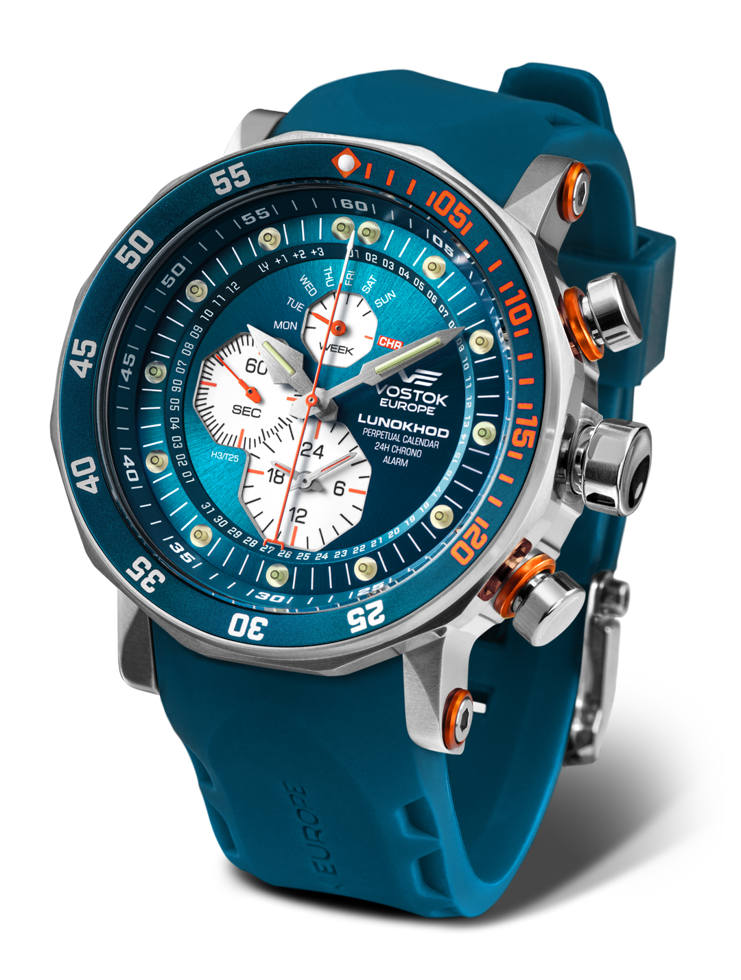 Lunokhod Turquoise Dial / Brown Leather Turquoise Dial