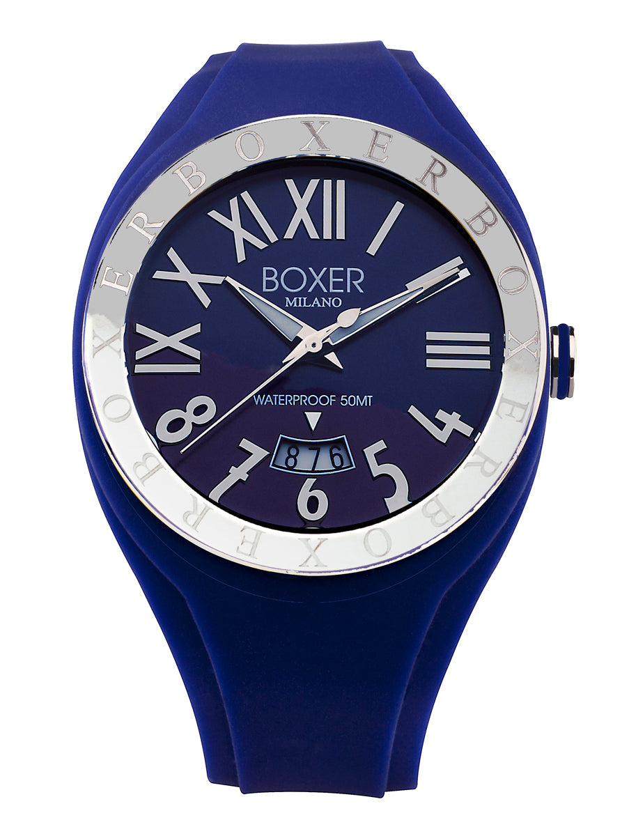 Quartz Date Blue-Blue | Blue Dial
