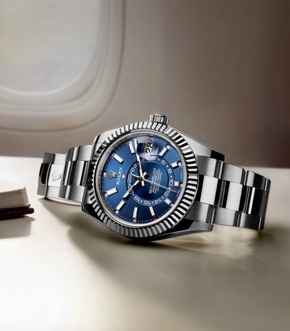 Pre-Owned Rolex Sky Dweller Blue Dial 42mm
