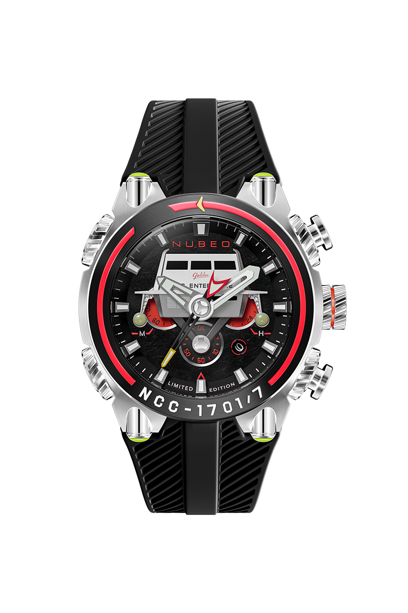 Deimos Chronograph Star Trek Galileo Limited Edition | Black Dial