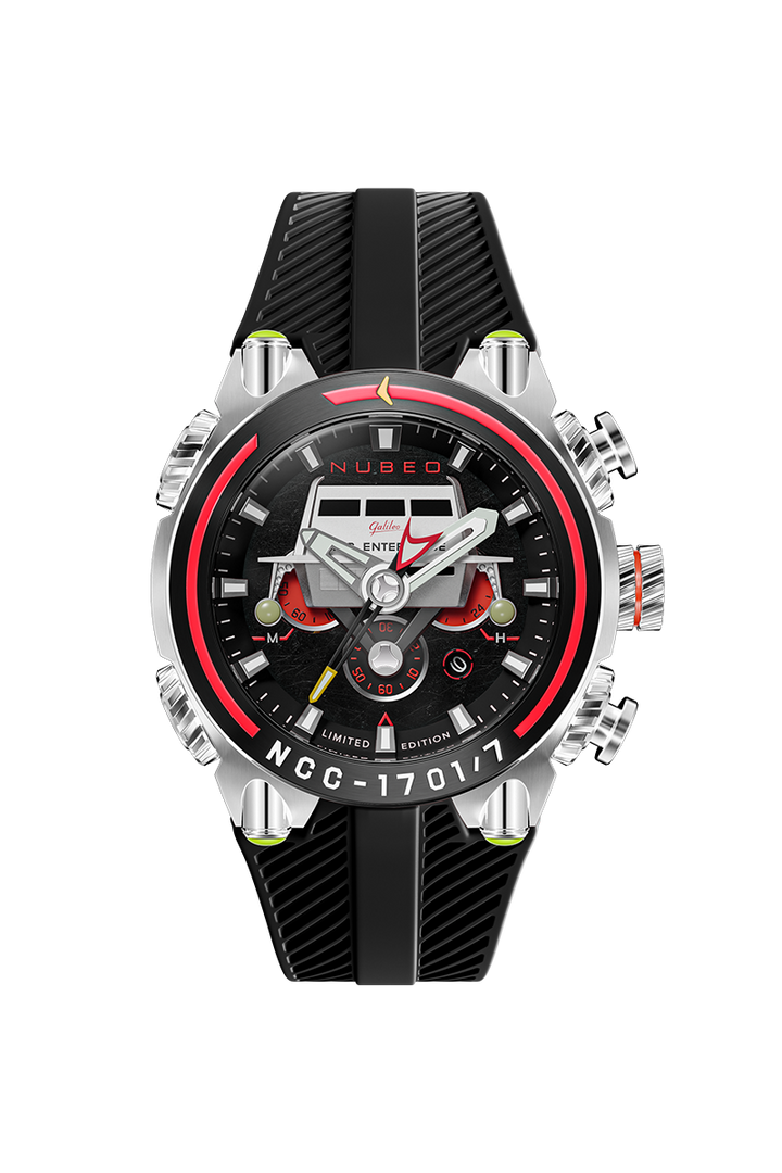 Deimos Chronograph Star Trek Galileo Limited Edition | Black Dial