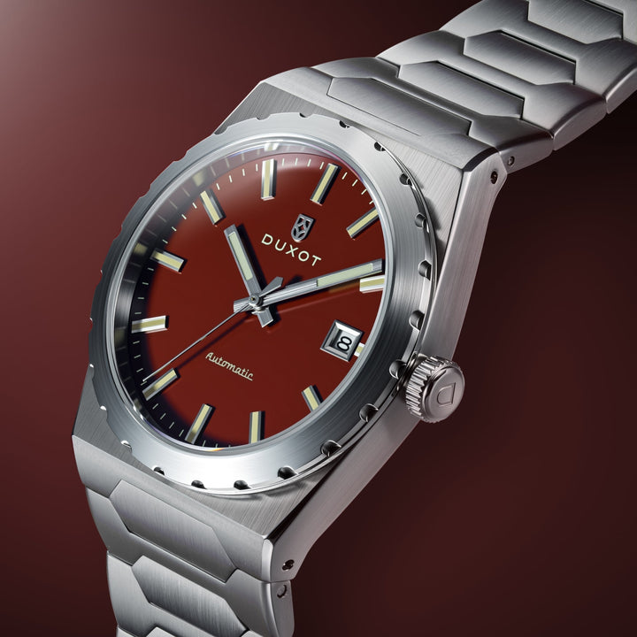 Taranto Automatic Red Dial / Stainless Steel Bracelet Red Dial