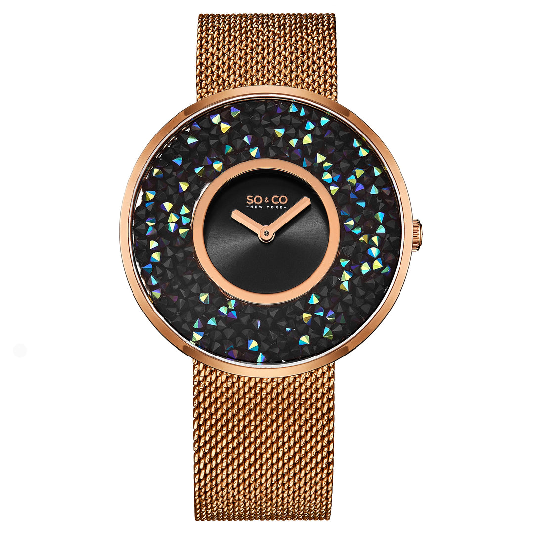 Chelsea 5223m.7 Rose Gold/Stainless Steel | Black Dial