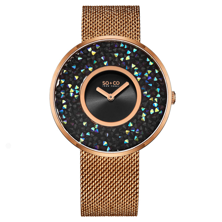 Chelsea 5223m.7 Rose Gold/Stainless Steel | Black Dial