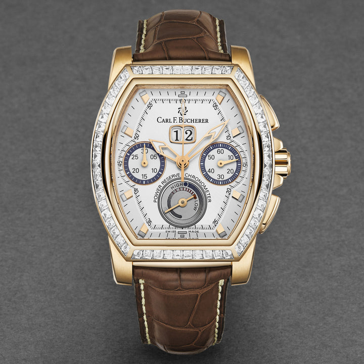 Patravi Silver / 18kt Rose Gold Silver Dial