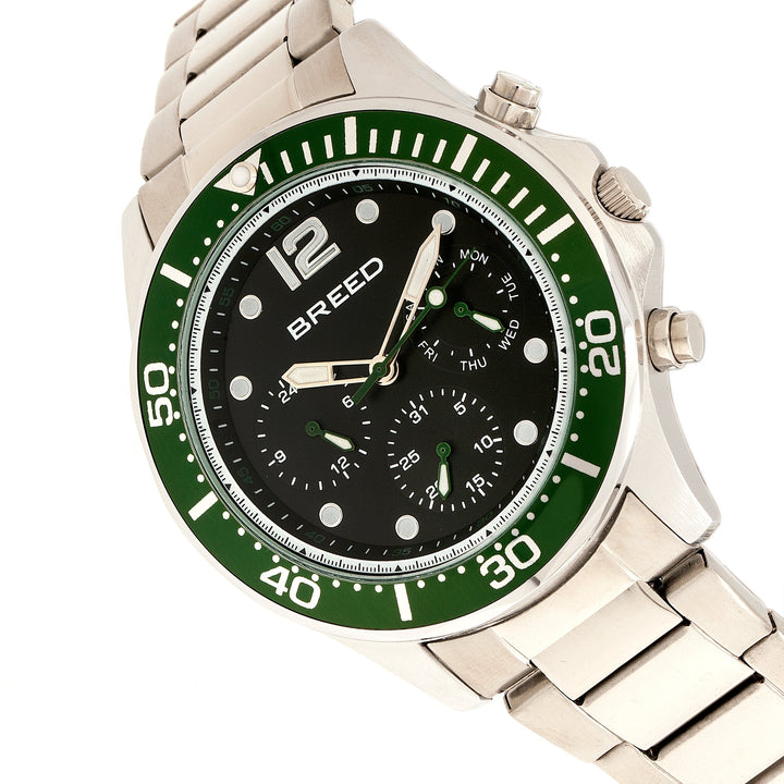 Pegasus Green/Silver | Black Dial