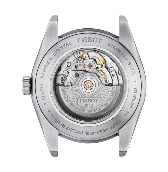 Gentleman Powermatic 80 Silicium Silver-tone Green Dial