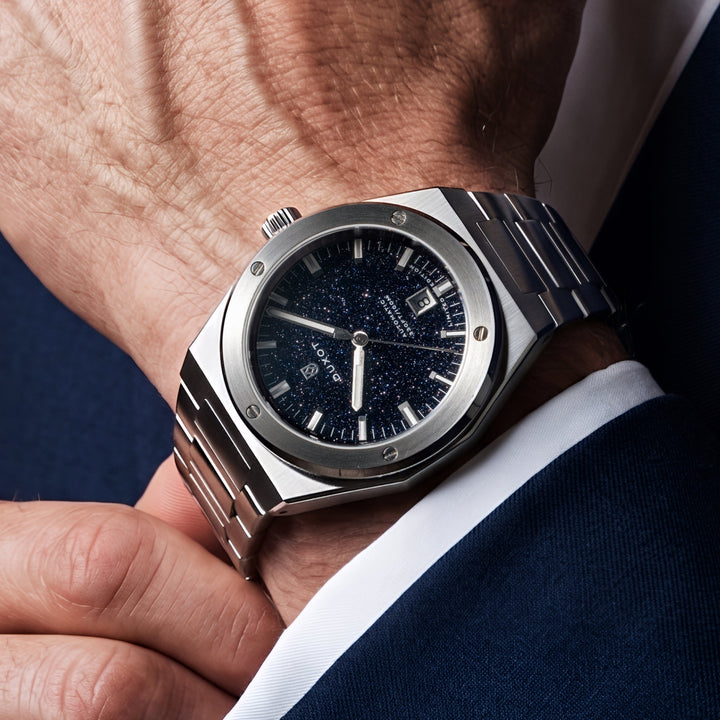 Bastia Automatic Lapidary Limited Edition Blue Dial / Stainless Steel Bracelet B