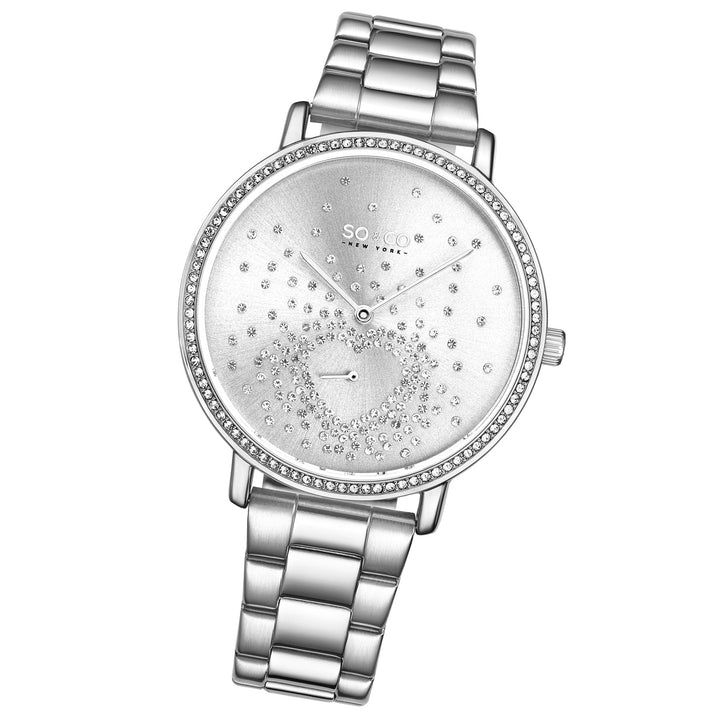 Madison-5580.1 Silver/Stainless Steel | Silver Dial