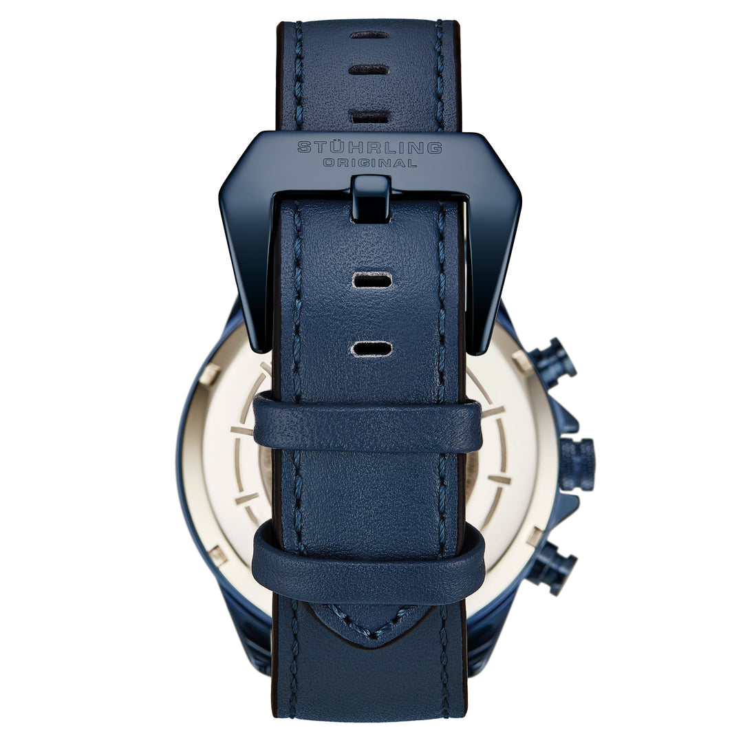 Aviator Watch Blue/Leather | Blue Dial