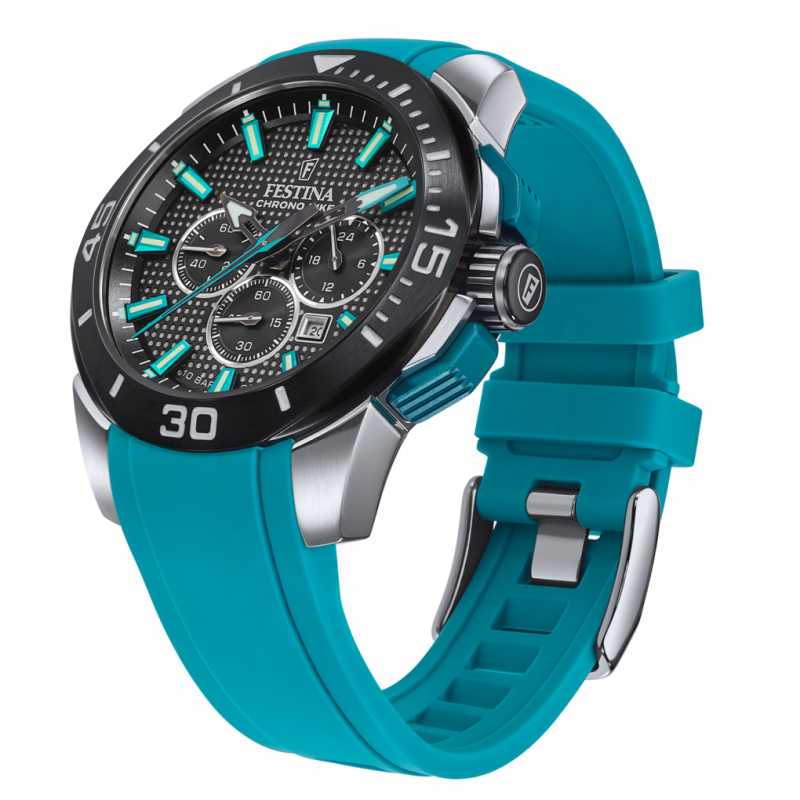 Chrono Bike Black / Rubber Black Dial