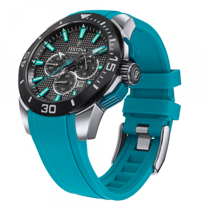 Chrono Bike Black / Rubber Black Dial