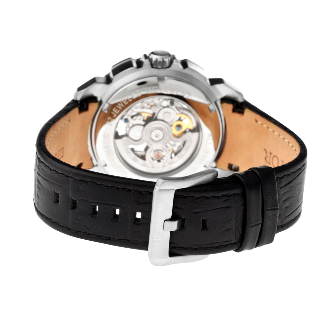 Conrad Black/Silver | White Dial