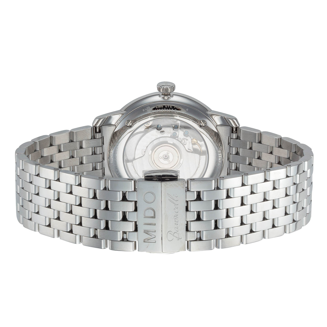 Mido 39mm / Silver / White | White Dial