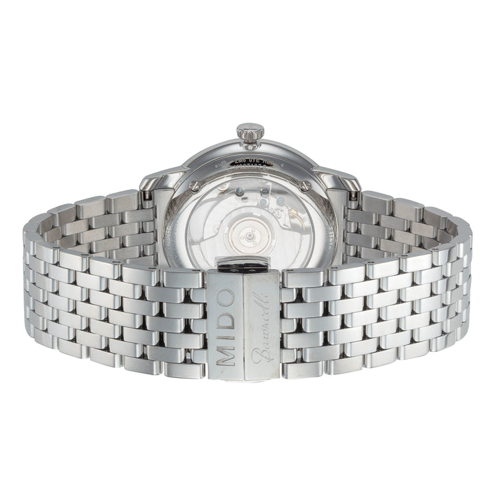 Mido 39mm / Silver / White | White Dial