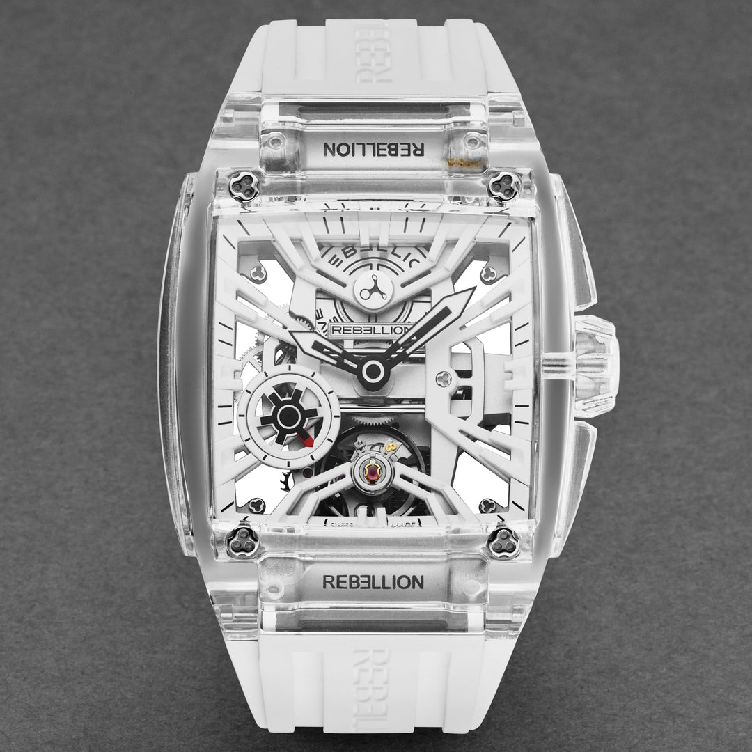 Re-Volt RBREV3H.SA.WH / White Skeletonized | White Skeletonized Dial