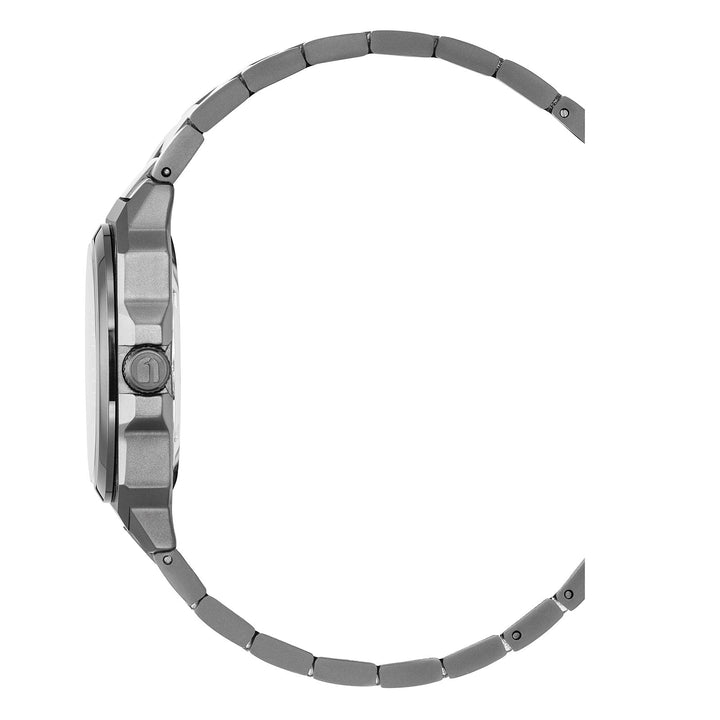 Cube Gray Dial / Gunmetal Stainless Steel Bracelet Gray Dial