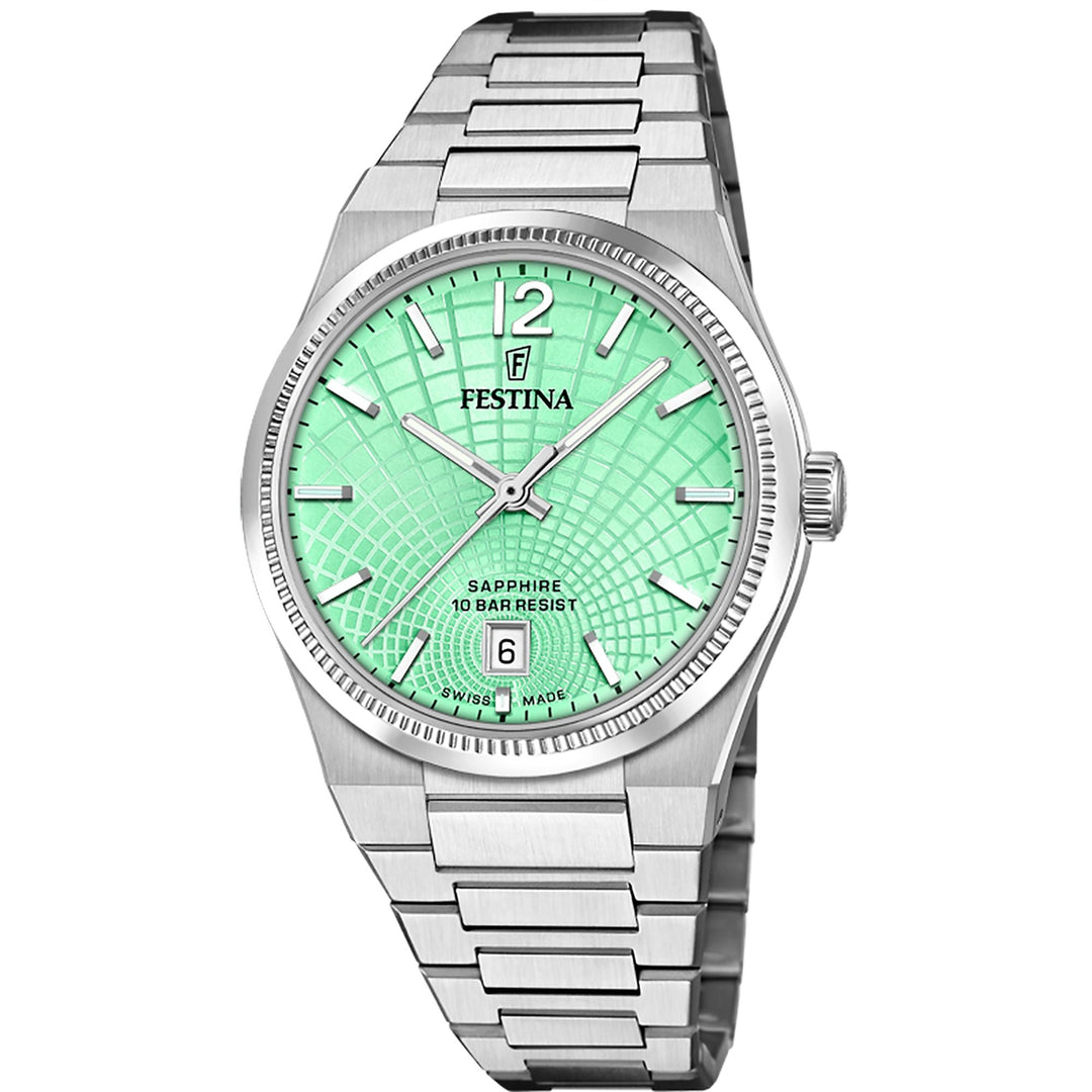 Rive Green / Stainless Steel Green Dial