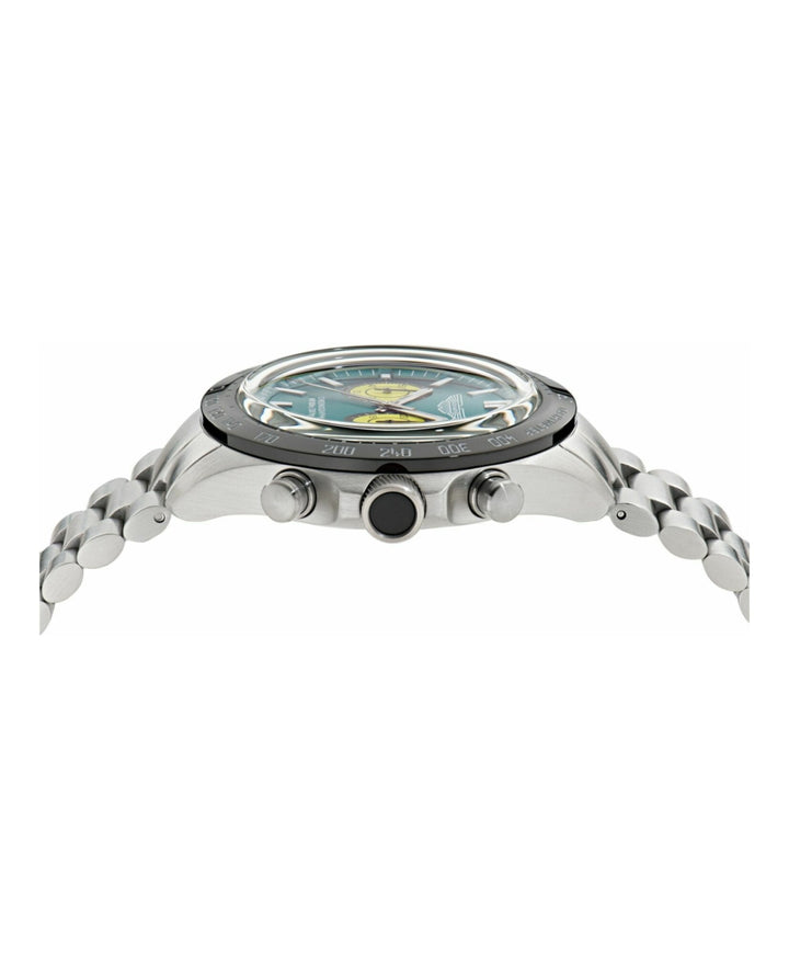 SPT Chrono Green Dial Chrono/Stainless Steel Bracelet Green Dial