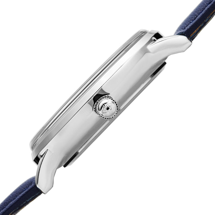 AK1104BU-S-Casual Blue/Leather | Blue Dial