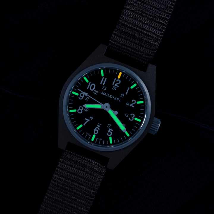 General Purpose Quartz Black NGM/Def Std Matte Black Dial