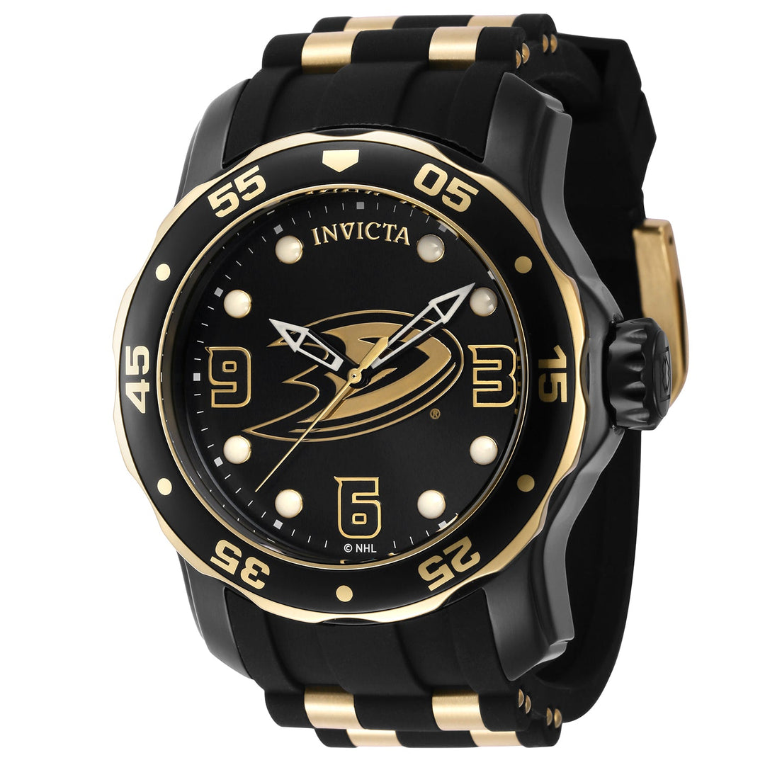 NHL Anaheim Ducks NHL Anaheim Ducks | Black and Gold Dial