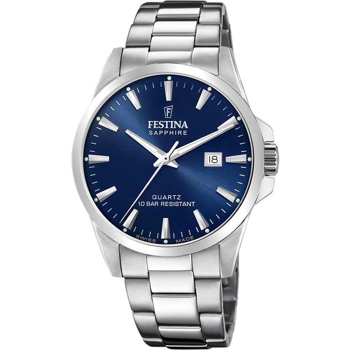 Classic Blue / Stainless Steel Blue Dial