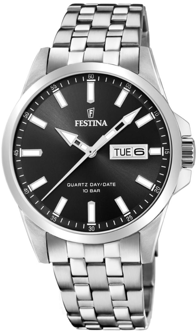 Classic Black / Stainless Steel Black Dial