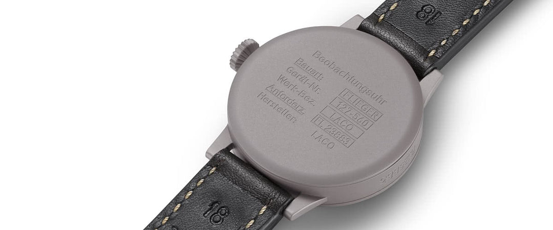 Westerland Pilot Watch Original 45mm Handwinding Black Dial
