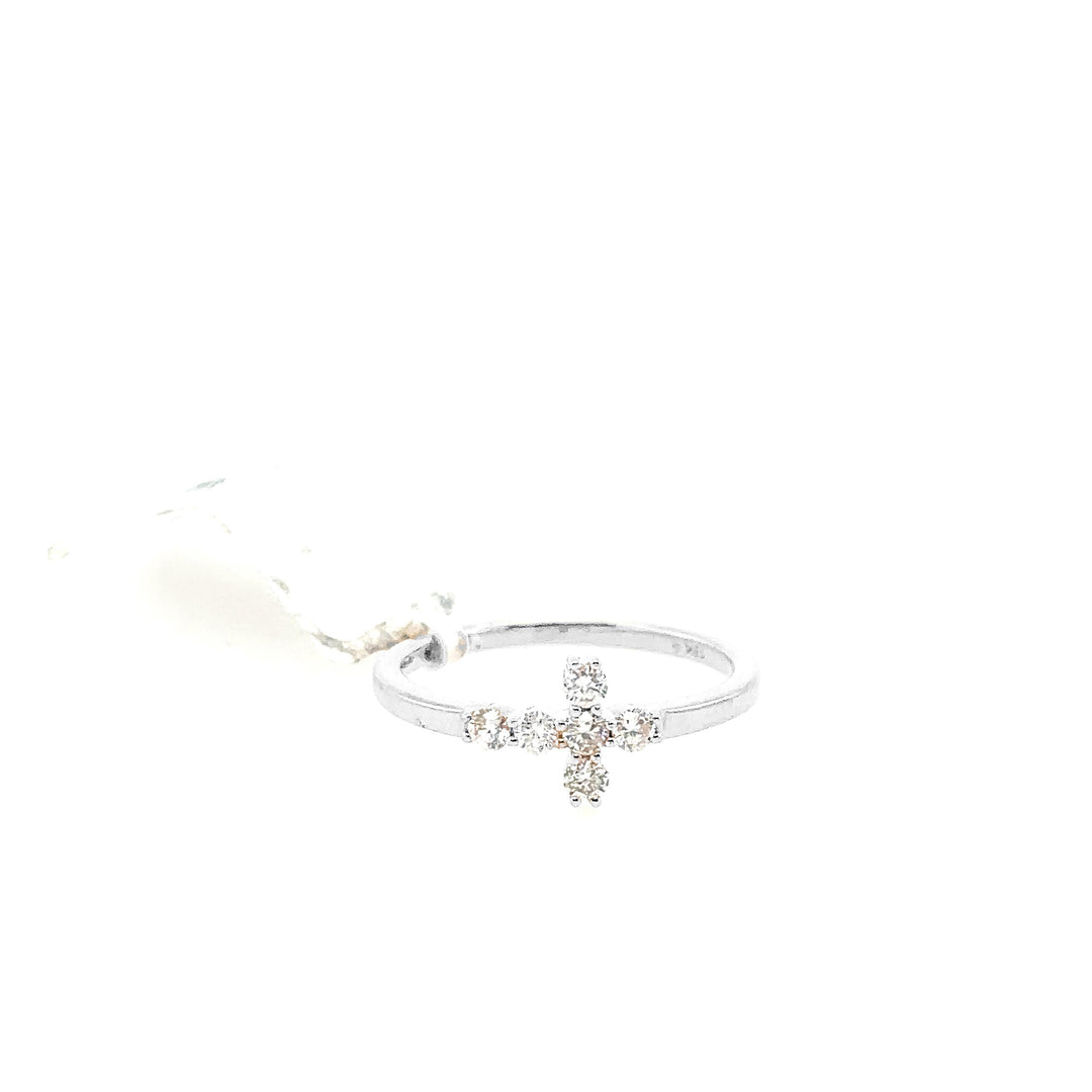 Diamond Cross Ring