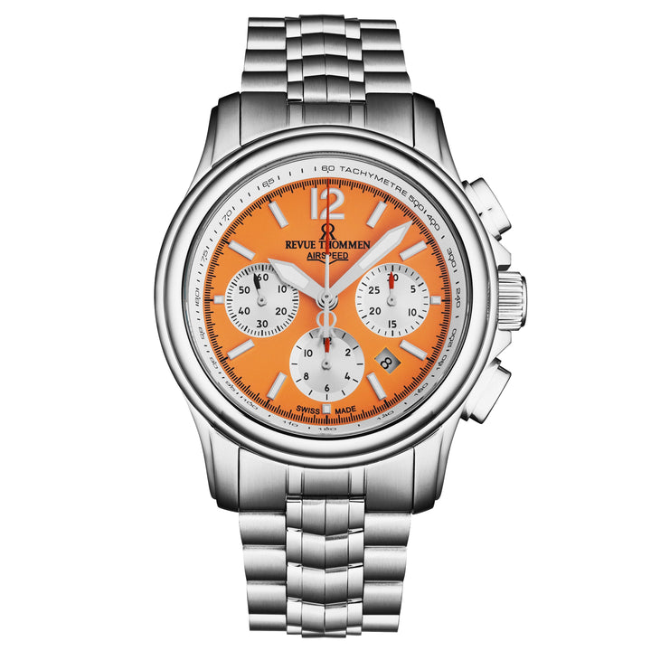 Air speed 16041.6439 / Orange | Orange Dial