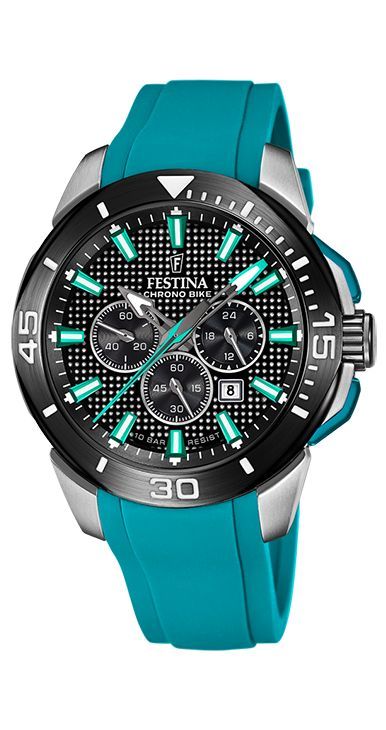 Chrono Bike Black / Rubber Black Dial