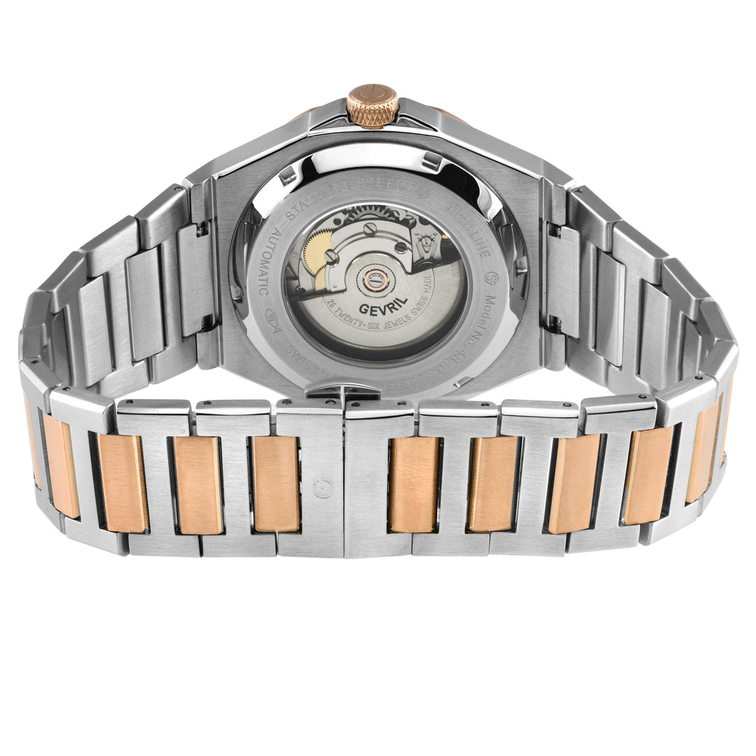 High Line Swiss Made SW200 Brown Two-tone | Brown Dial