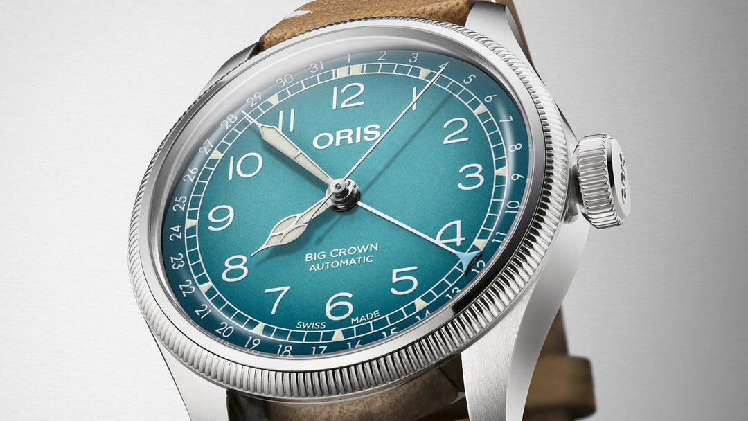 Pointer Date Cervo Volante 38mm Blue Dial Blue Dial