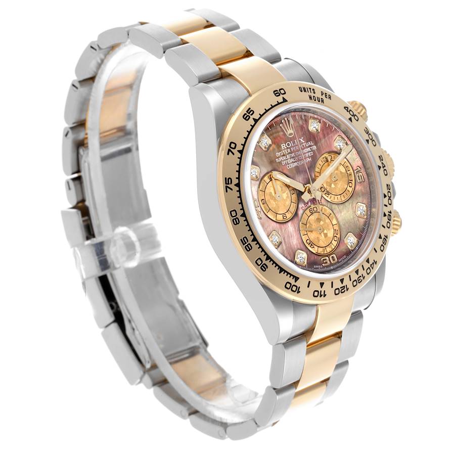 GMT-Master II Steel Yellow Gold Tahitian Mother Of Pearl Diamond  - Pre-Owned | 