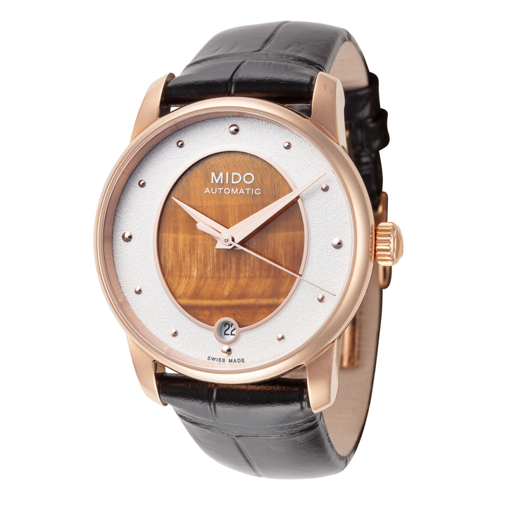 Baroncelli 33mm / White and Orange / Black | White and Orange Dial